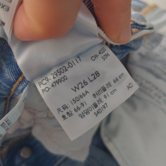 Levi's 501 Skinny Jeans - Picture 6 of 7